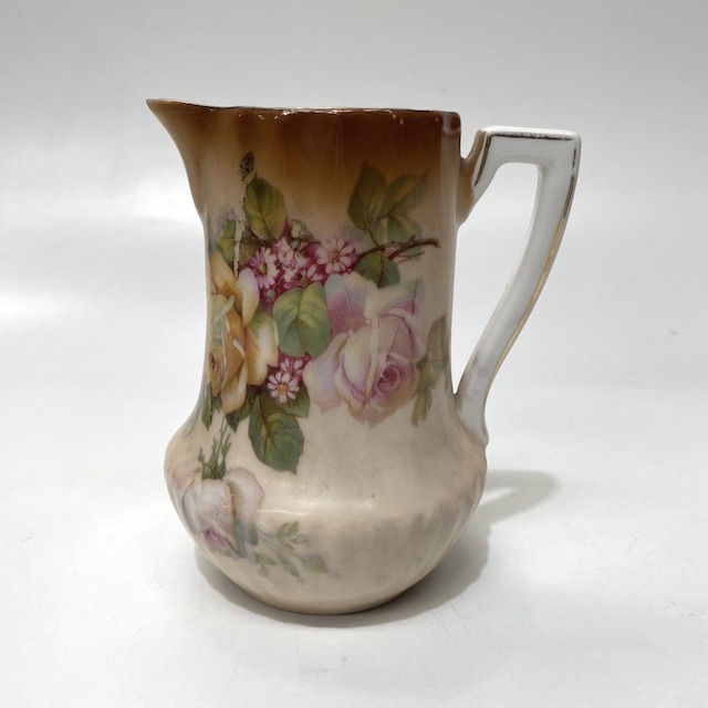 JUG, Vintage Sepia Rose